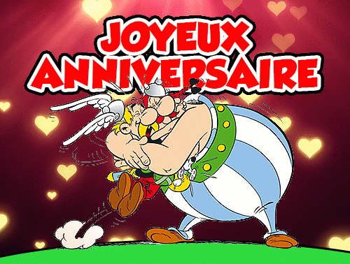 extracom giphyupload anniversaire asterix joyeux GIF