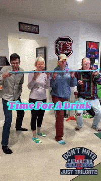 Cheers Drinking GIF by Tailgating Challenge