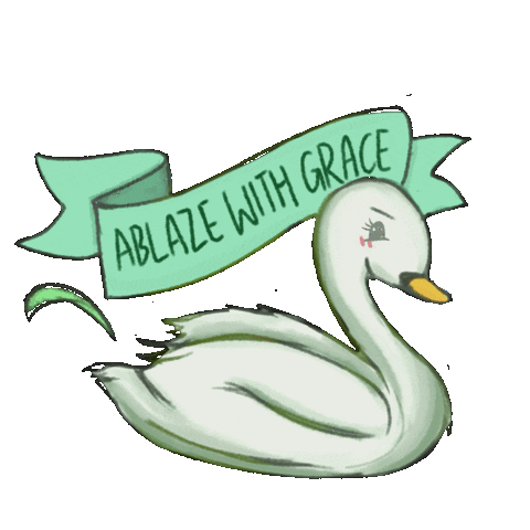 Swan Monday Motivation Sticker by RVHS JC Orientation