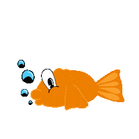 apeteam fish bubbles apex otr Sticker
