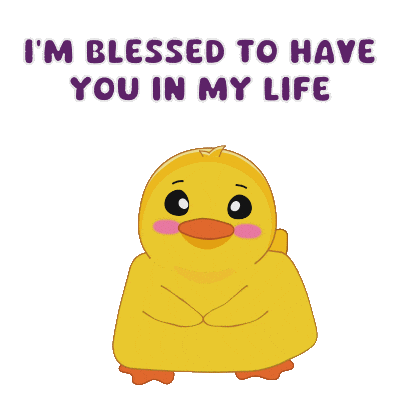 Bless Together Forever Sticker by MeetDuckey