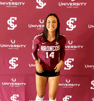 Santa Clara University Go Broncos GIF by Santa Clara Broncos
