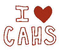 High School Heart Sticker