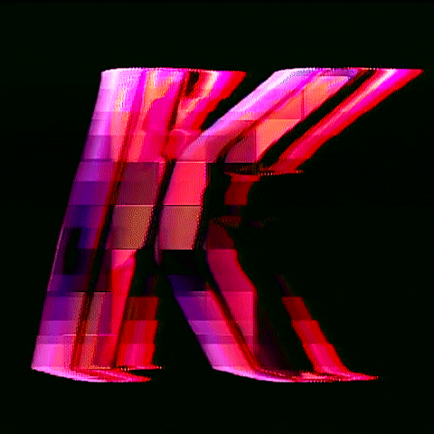 Glitch Alphabet GIF by #BASILIO