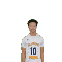 Mens Basketball Sticker by Clarke University