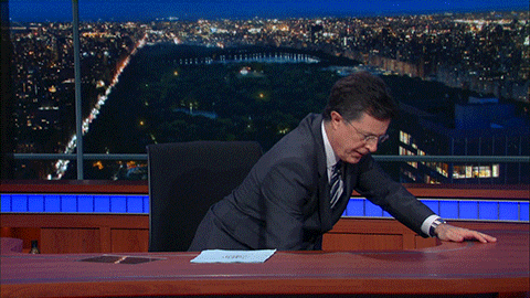 stephen colbert omg GIF by The Late Show With Stephen Colbert