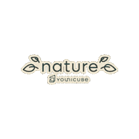 younicube heart nature sustainable experience Sticker
