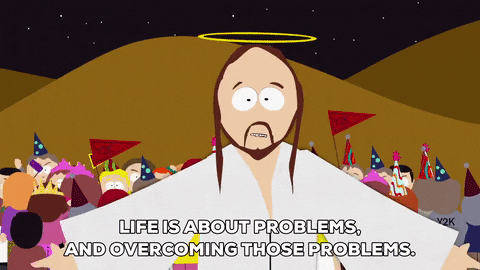 jesus celebrate GIF by South Park 