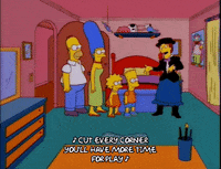 homer simpson singing GIF