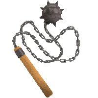 Chain Weapon Sticker by Francois