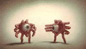 creepy monsters GIF by Mascista