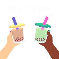 Best Friends Sticker by Hello All