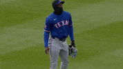 Freezing Texas Rangers GIF by TheDreamTeam 