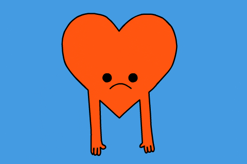 Sad Broken Heart GIF by Studios 2016
