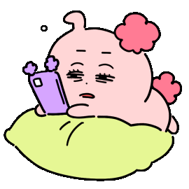 Tired Sleepy Sticker