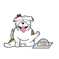 follow me love Sticker by makala9_