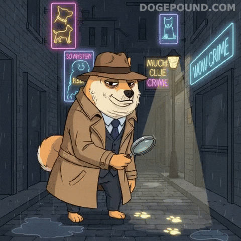 Suspicious Shiba Inu GIF by Doge Pound
