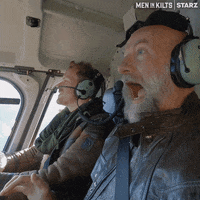 Excited Graham Mctavish GIF by Men in Kilts: A Roadtrip with Sam and Graham