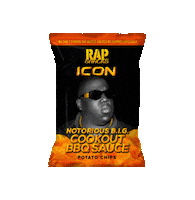Biggie Sticker by RAP SNACKS