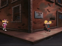 hey arnold nicksplat GIF