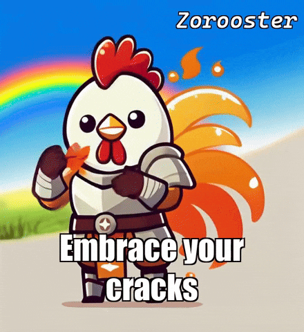 Rainbow Joy GIF by Zorooster