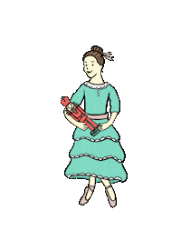 Ballet Ballerina Sticker