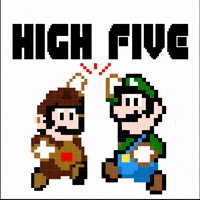 X-Ingredient highfive jdetest GIF