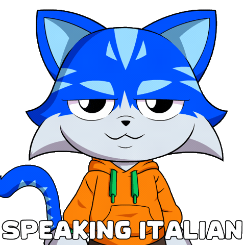 Cat Talking Sticker by Toshithecat