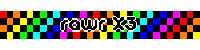 Pixel Rainbow Sticker