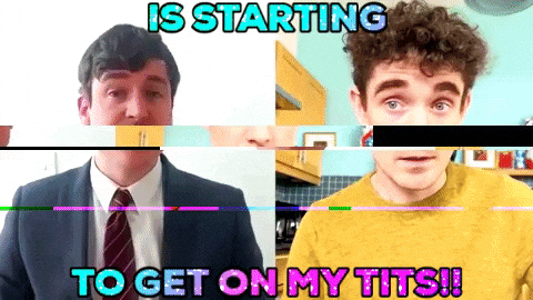 Conor Mckenna Insult GIF by FoilArmsandHog