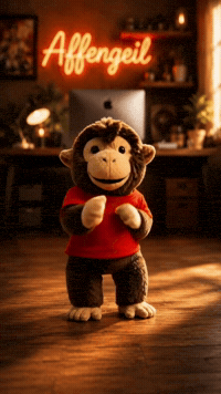 Bagger Affengeil GIF by MonkeyMedia