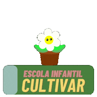 escolacultivar natureza cultivar educação infantil escola cultivar Sticker