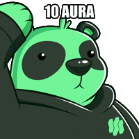 Aura Glow Up Sticker by SuperVerse