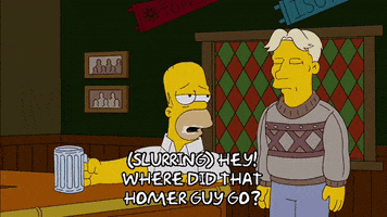 Drunk Season 20 GIF by The Simpsons