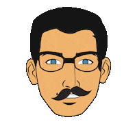 ShortcutsSoftware mustache shortcuts shortcutssoftware shortcuts software Sticker