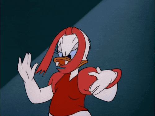 angry daisy duck GIF