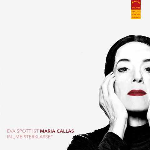 Maria Callas Idol GIF by TheaterKrMg