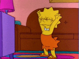The Simpsons Party Hard GIF