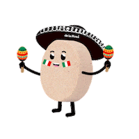 Mexican Hat Football Sticker by Dulces de la Rosa