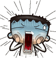 Shock Omg Sticker
