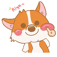corgitimes101 corgi shocking 哥基 驚訝 Sticker