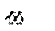 Penguin Sticker by Spiegelworld