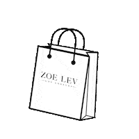 Shopping Bag Sticker by Zoe Lev Jewelry