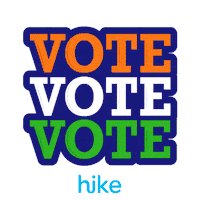 voteindia Sticker by Hike Messenger