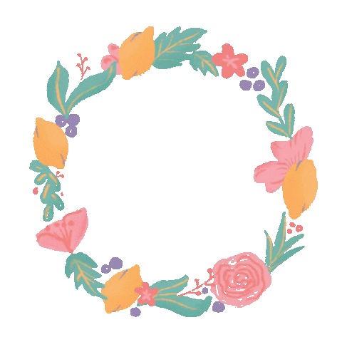 madnessandmastery christmas flowers rose lettering Sticker