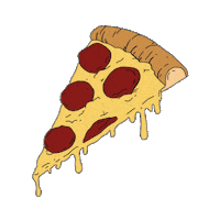 Pizza Night Sticker