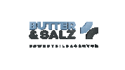 butterundsalz logo digitalart production logodesign Sticker