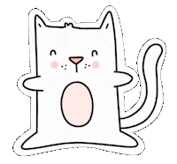 Cat Kitty Sticker by Raf Sinopoli