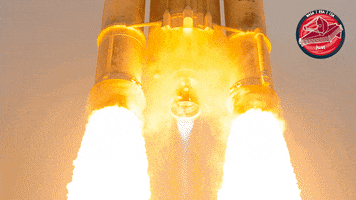 Rocket Engine Explosion GIF by ESA Webb Space Telescope