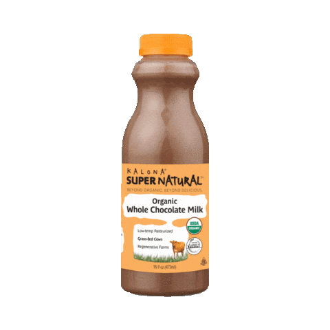 KalonaSuperNatural chocolate milk kalona supernatural kalona kalona chocolate milk Sticker